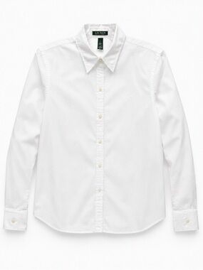 Ralph Lauren Women’s White Button-Down Shirt